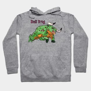 Punimals - Bull Frog (Text) Hoodie